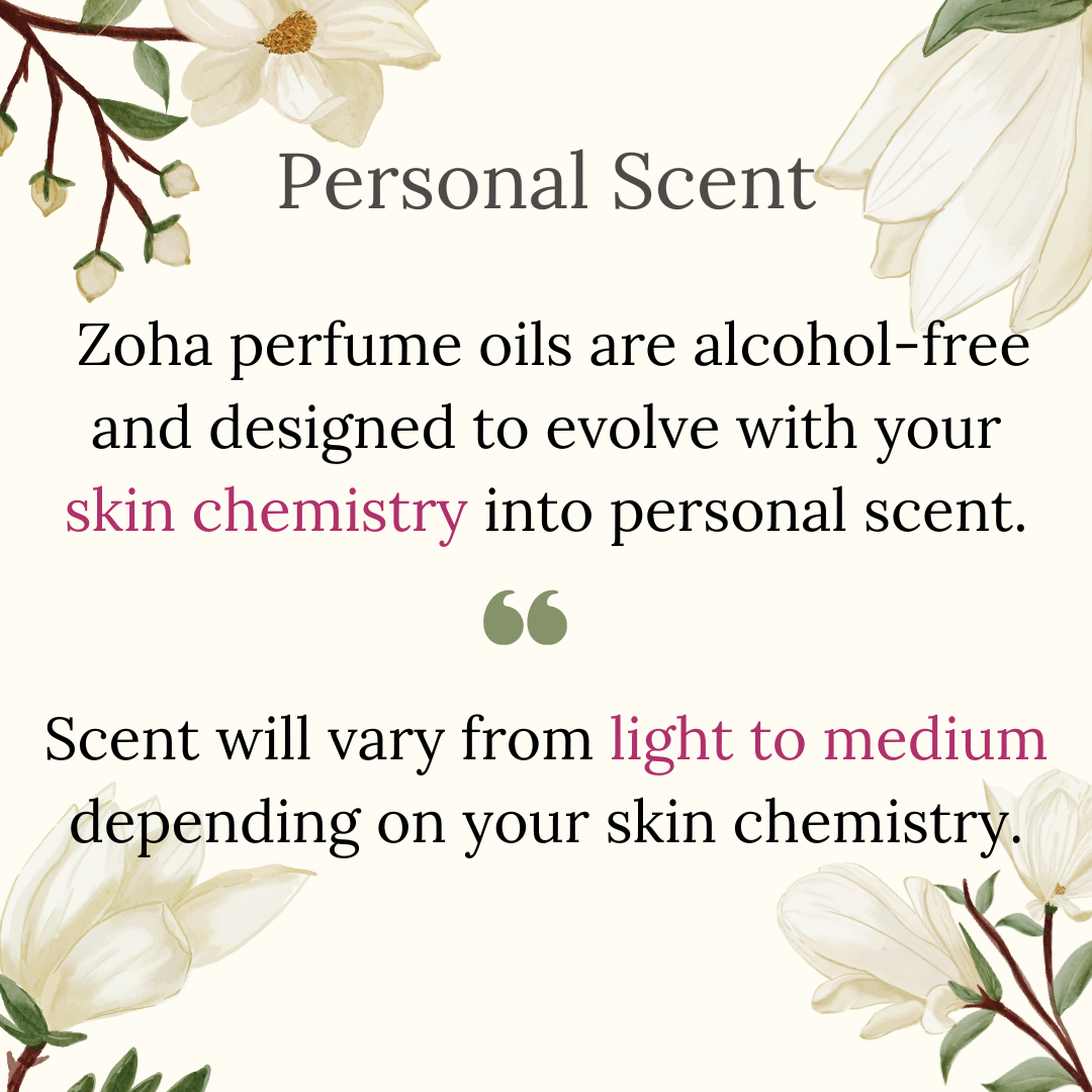 Perfume Oil Sampler - 6 Perfume Samples in 1ml Vials (Half Filled) by Zoha Fragrances