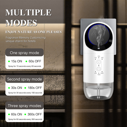 Misty Waterless Wall Plug-In Diffuser (1000 Sq Ft Coverage)