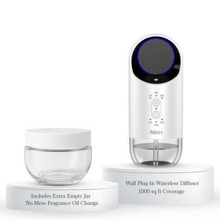 Misty Waterless Wall Plug-In Diffuser (1000 Sq Ft Coverage)