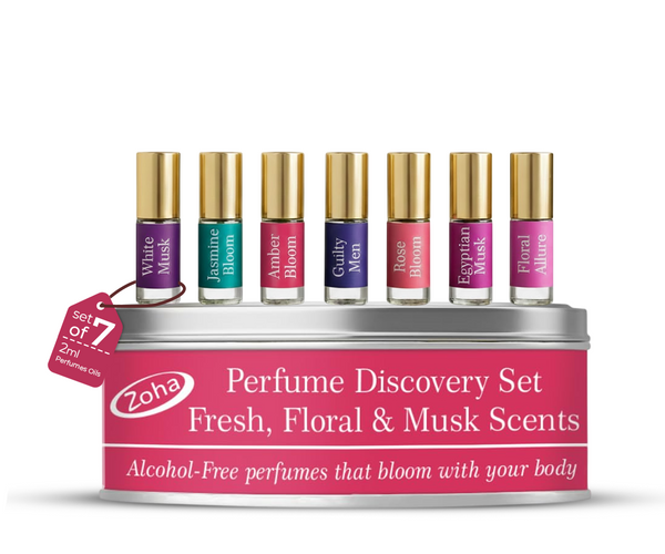 Perfume Oil Set - 7 Scent Samples – Zoha Fragrances