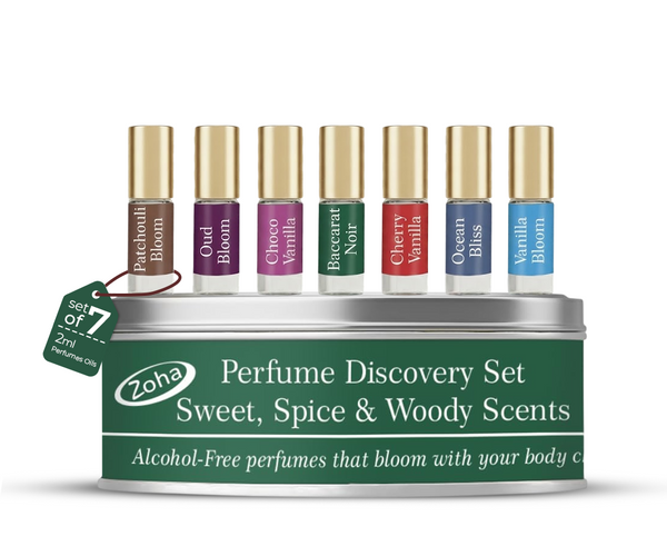 Perfume Oil Discovery Set - 7 Scents – Zoha Fragrances
