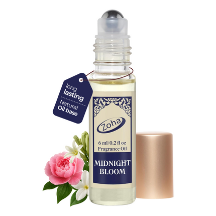Midnight Bloom - Alcohol Free Perfume Oil Roll On and Fragrance Mist