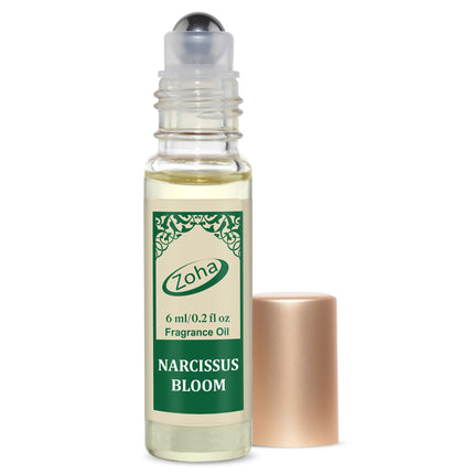 Narcissus Bloom Oil Perfume for Women & Men, Roll On Perfume Oil and Patchouli Perfume Spray, Alcohol Free Skin Moisturizing Patchouli Oil Perfume