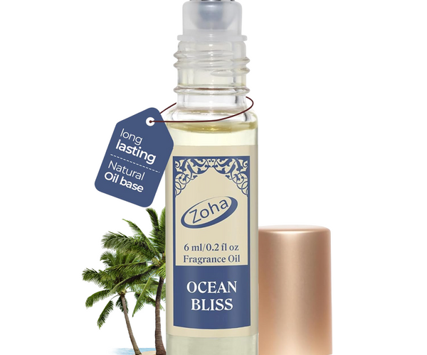 Ocean Bliss Perfume Oil - Alcohol Free – Zoha Fragrances