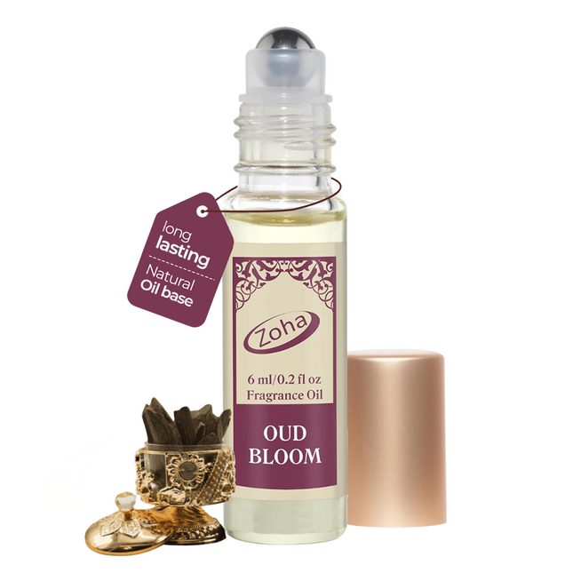 Oud Bloom - Alcohol Free Oud Perfume Oil Roll On and Fragrance Mist