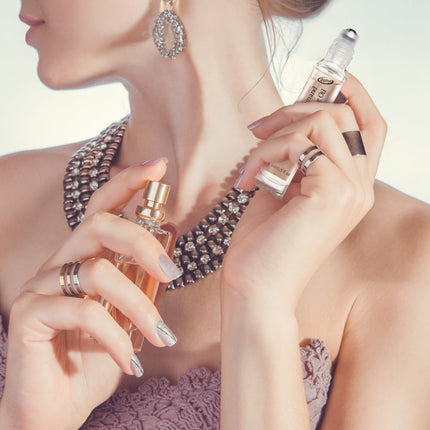 Perfume Layering Primer - Set of Four Perfume layering Oil Rollers with Soft Scents