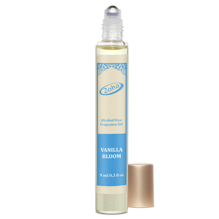 Vanilla Bloom Perfume for Women and Men, Alcohol Free Perfume Oil Roll On and Fragrance Mist