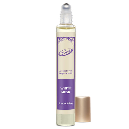 White Musk Perfume for Women and Men, Alcohol Free Perfume Oil Roll On and Fragrance Mist