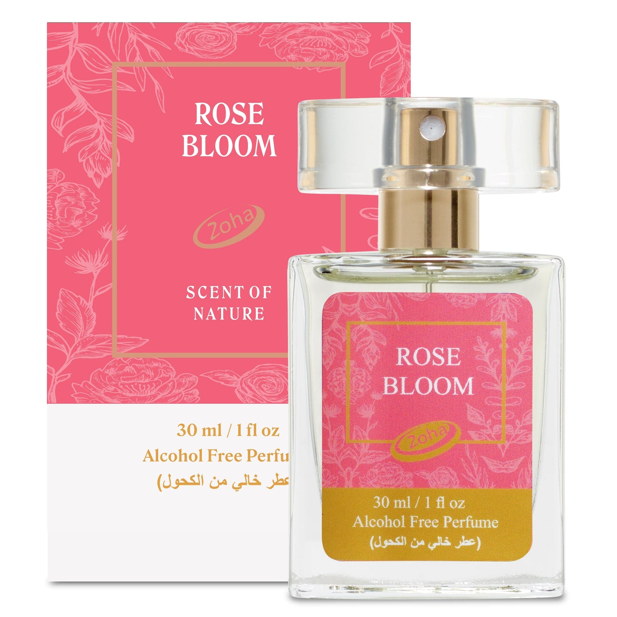 Rose Bloom Perfume for Women and Men - Zoha Fragrances
