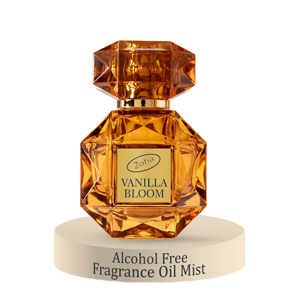 Vanilla Bloom Perfume for Women and Men, Alcohol Free Perfume Oil Roll On and Fragrance Mist