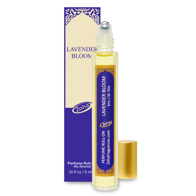 Lavender Bloom - Alcohol Free Lavender Perfume Oil Roll On and Fragrance Mist